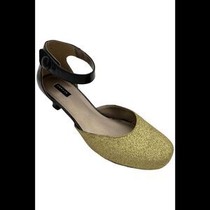 Array Women's Charlie Pump Gold/Black - Medium